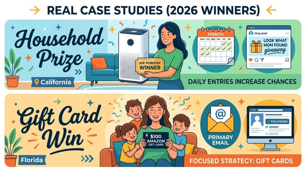 giveaways look what mom found