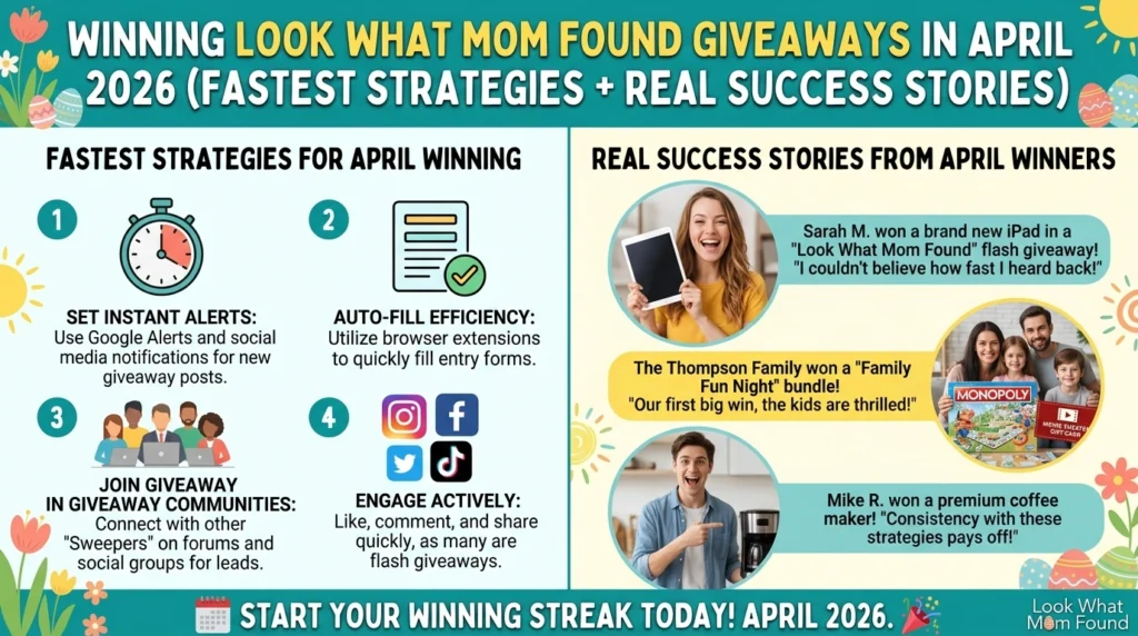 Look What Mom Found Giveaways